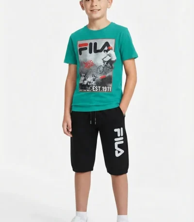 ست پیراهن و شلوارک پسرانه Fila