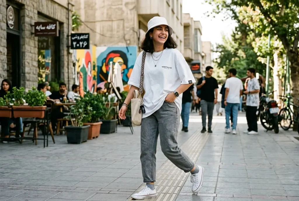 استایل کژوال دخترانه